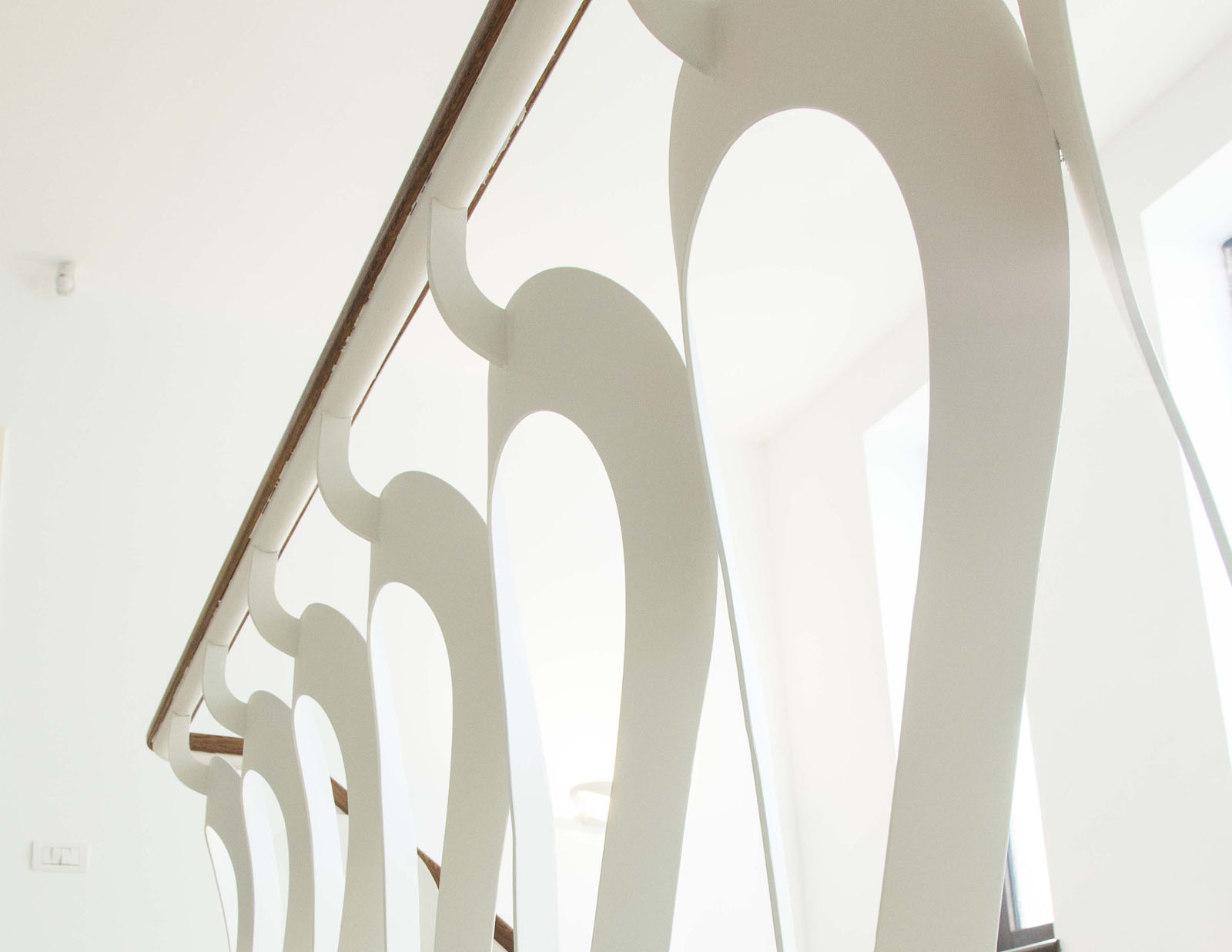 Scara locuinta balustrada metal 3d haute couture